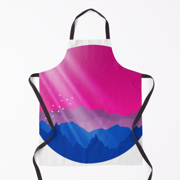 Item preview, Paisaje de montañas al amanecer bisexual designed and sold by FredericMolina.