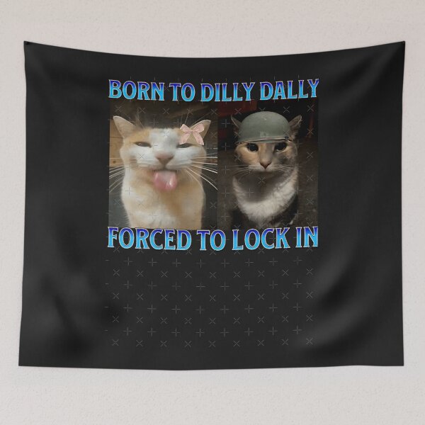 Item preview, Born to Dilly Dally Forced to Lock in designed and sold by trinad26de.