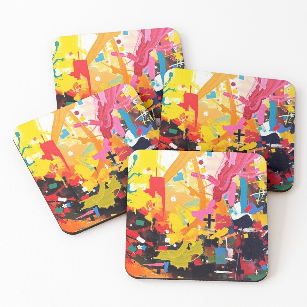 Item preview, Coasters (Set of 4) designed and sold by KAVRAO.