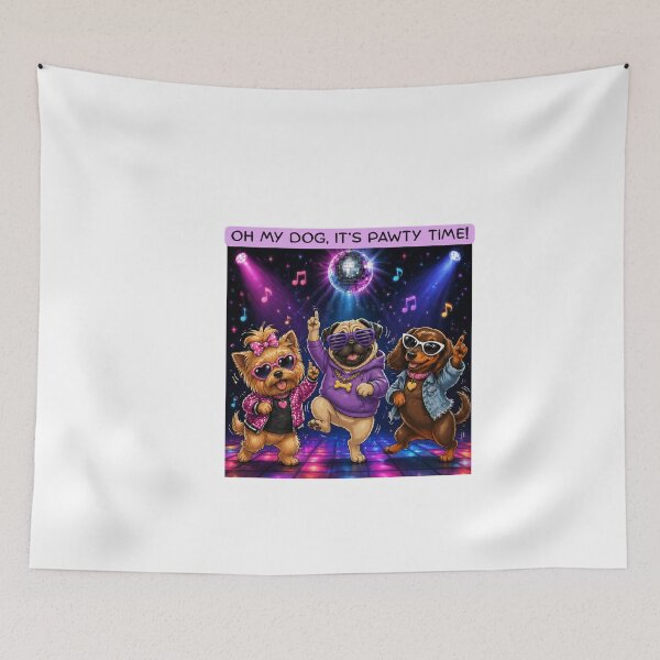 Item preview, Oh my Dog, It's Pawty time designed and sold by Oh my DOG! .
