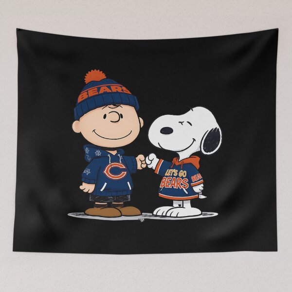 Item preview, Charlie Brown And Snoopy Nfl Chicago Bears Football designed and sold by Morphologiona.