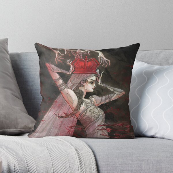 Dethroned Throw Pillow