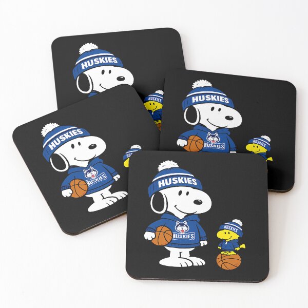 Item preview, Snoopy And Woodstock Uconn Huskies Basketball designed and sold by Morphologiona.