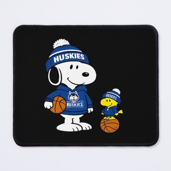 Item preview, Snoopy And Woodstock Uconn Huskies Basketball designed and sold by Morphologiona.