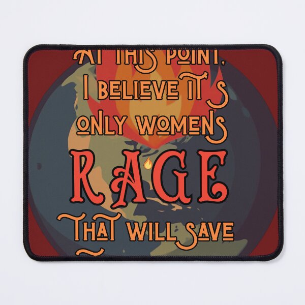 Item preview, Feminine Rage designed and sold by Stickertariat.
