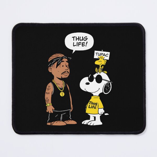Item preview, Tupac Snoopy Thug Life designed and sold by Morphologiona.