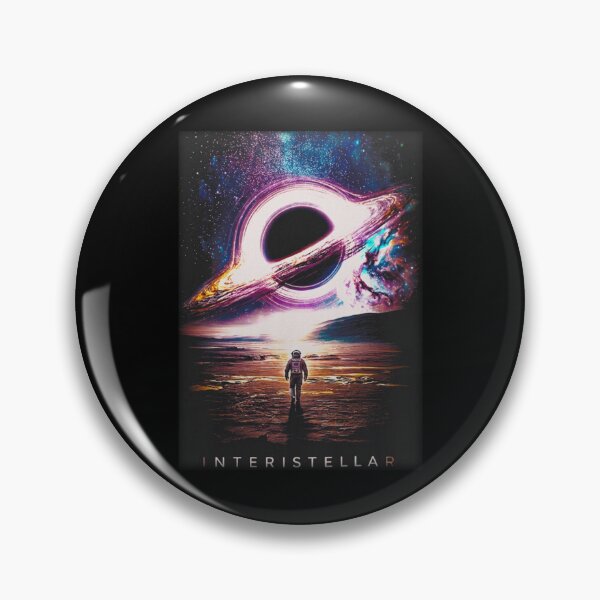 Artikelvorschau, Interstellar – Interstellar-Film – Interstellar-Filmplakat – Illustration eines interstellaren Schwarzen Lochs – Weltraum-Science-Fiction-Nebel entworfen und verkauft von PlatinumDream.