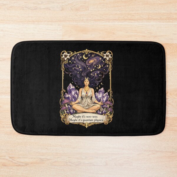 Item preview, Maybe Its Woo-woo Maybe Its Quantum Physics Quote  designed and sold by ZalcArtStore.