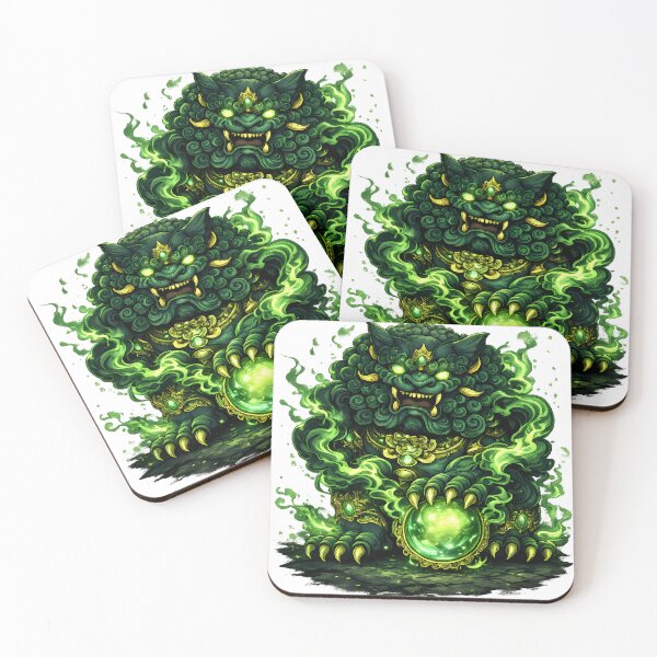 Item preview, Green Oni Guardian of Alchemical Energy designed and sold by HOPPER420.