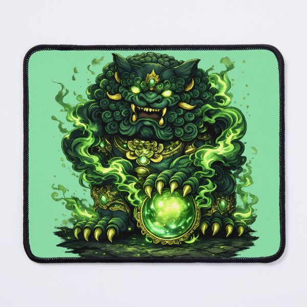 Item preview, Green Oni Guardian of Alchemical Energy designed and sold by HOPPER420.