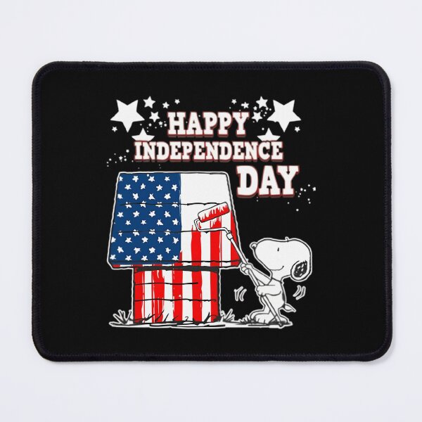 Item preview, Snoopy happy independence day Painting American Flag designed and sold by Morphologiona.