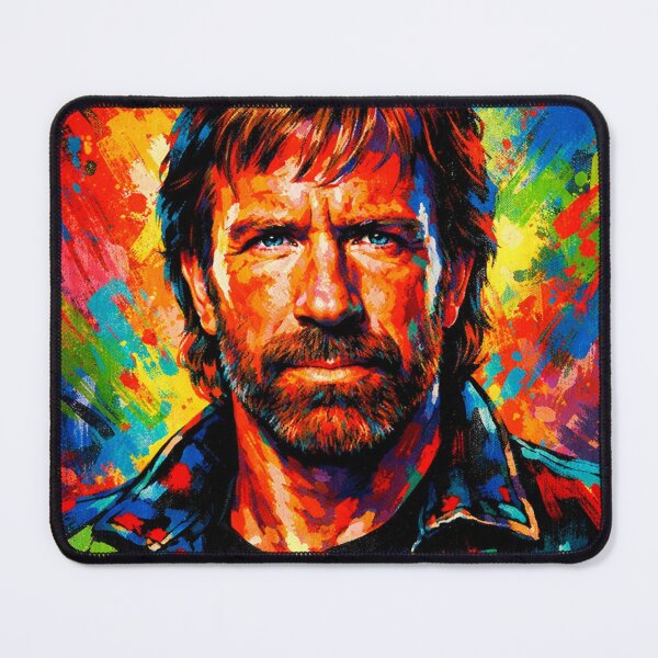 Item preview, Bold pop art Chuck Norris designed and sold by AndreBarnard.