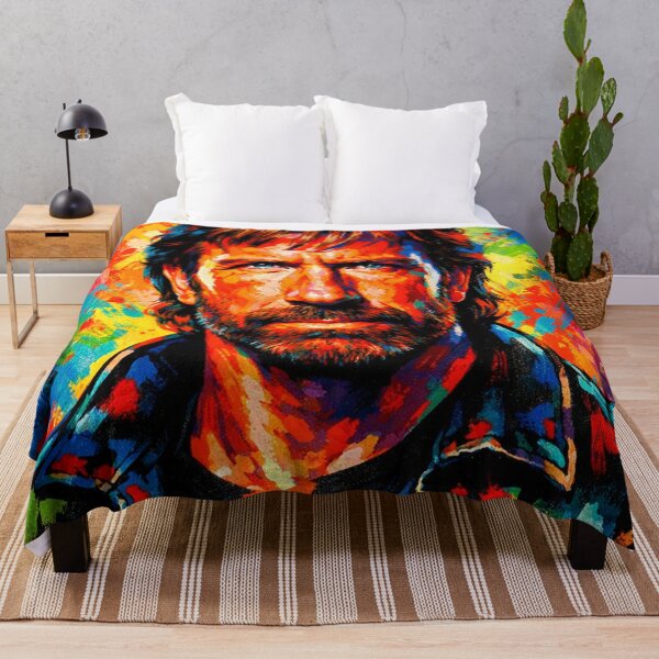 Item preview, Bold pop art Chuck Norris designed and sold by AndreBarnard.