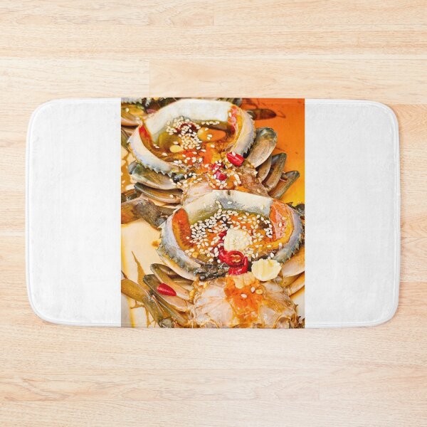 Item preview, Spicy Marinated Raw Crab with Roe and Sesame designed and sold by supakor.