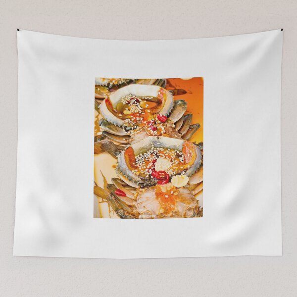Item preview, Spicy Marinated Raw Crab with Roe and Sesame designed and sold by supakor.