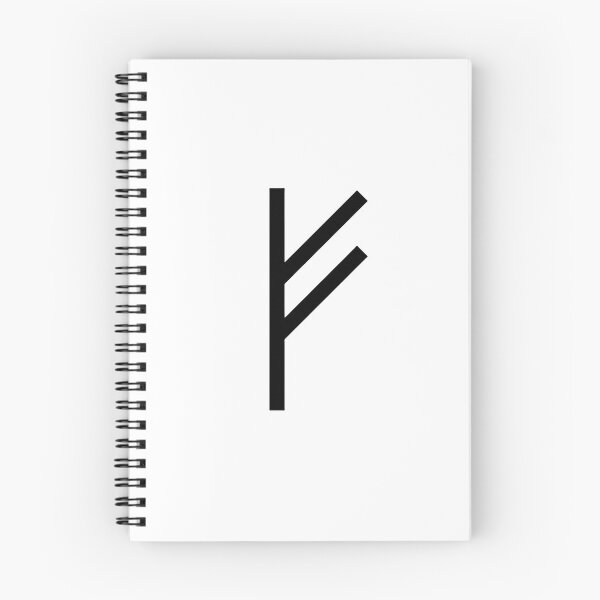 Item preview, Fehu Rune — Elder Futhark Norse Viking Symbol, Wealth and Abundance Nordic Art designed and sold by ODD ERA.