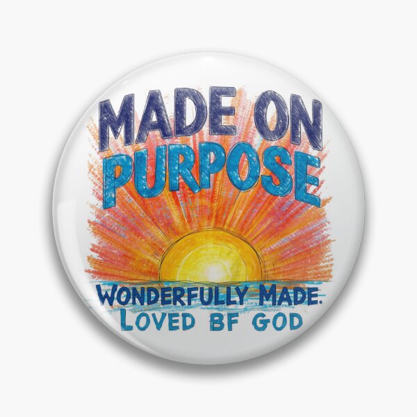 Item preview, Made on Purpose, Pro-Life  designed and sold by Virtue Village Kids.