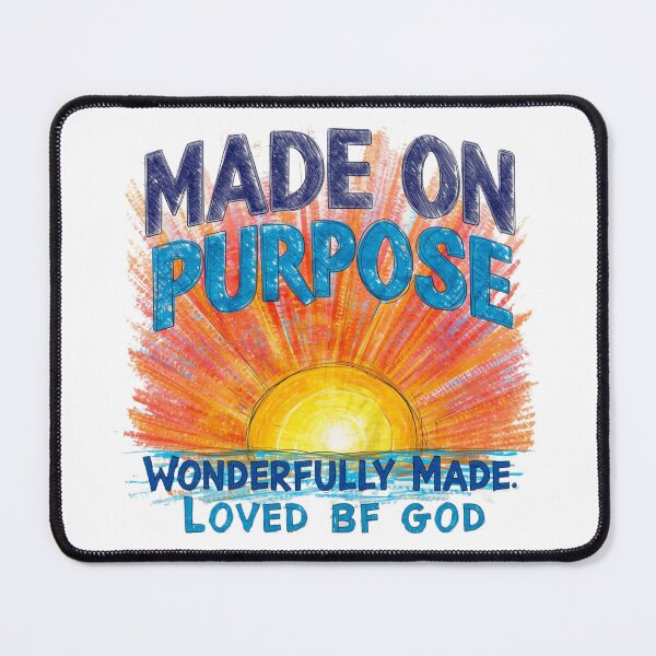Item preview, Made on Purpose, Pro-Life designed and sold by Virtue Village Kids.