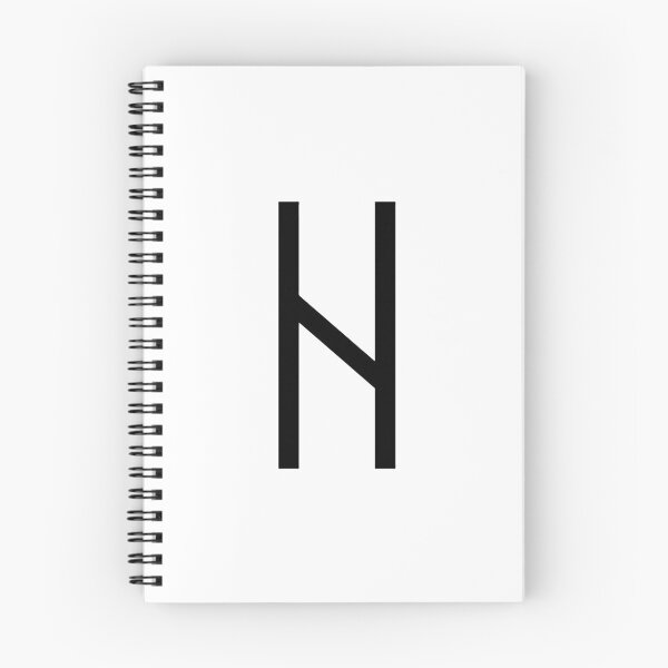 Item preview, Hagalaz Rune — Elder Futhark Norse Viking Symbol, Hail and Transformation Nordic Art designed and sold by ODD ERA.