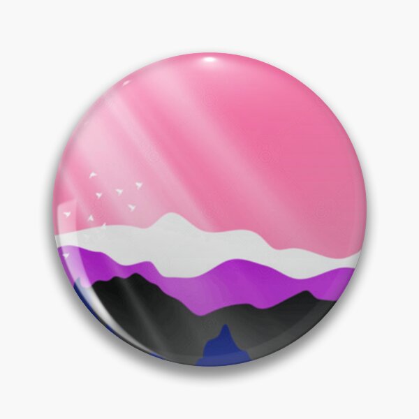 Item preview, Genderfluid Sunrise Mountains Landscape cute designed and sold by FredericMolina.