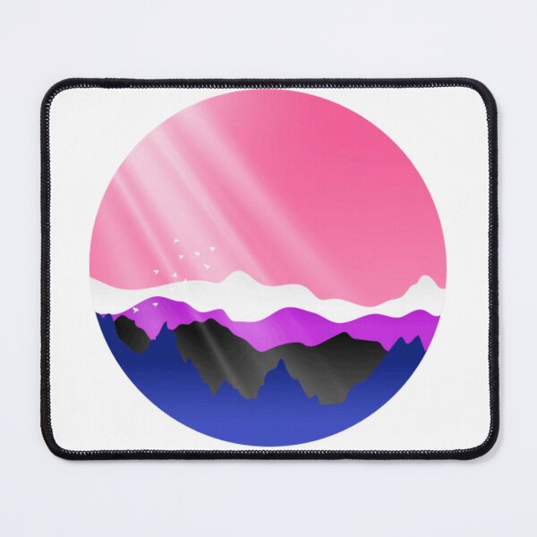 Item preview, Genderfluid Sunrise Mountains Landscape cute designed and sold by FredericMolina.