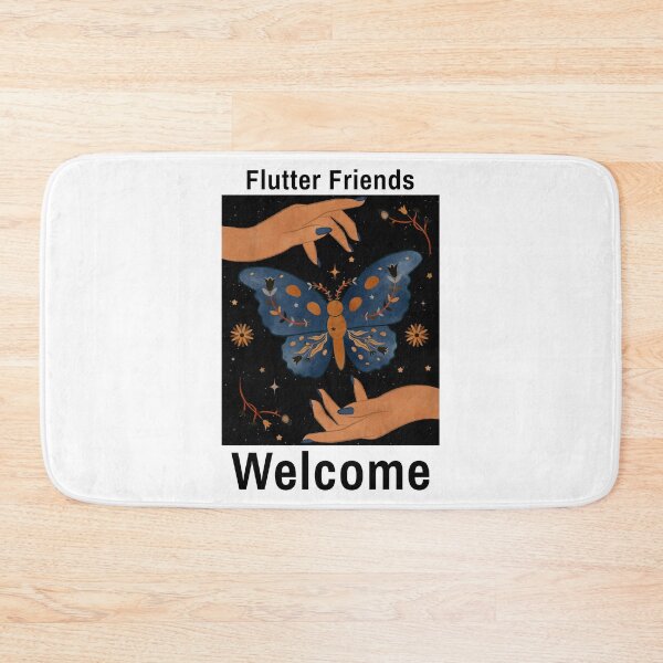 Item preview, Flutter Friends Welcome designed and sold by SarcasticTeez.