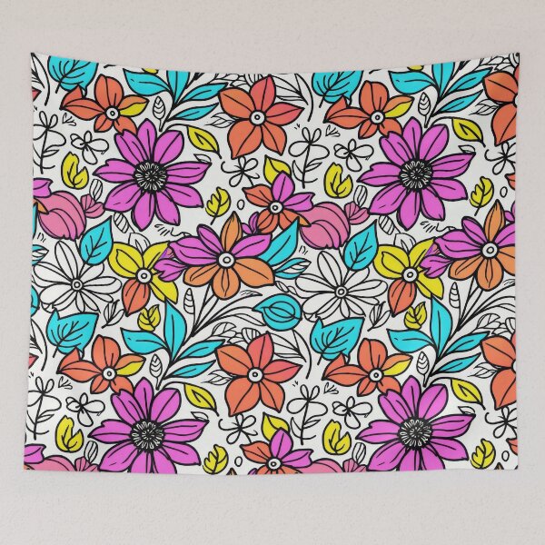 Item preview, Colorful flowers - Cute Flowers  designed and sold by EliteShadow.