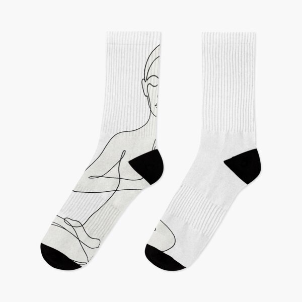 Item preview, Minimal Line Art-Meditate designed and sold by DinsignStudio.