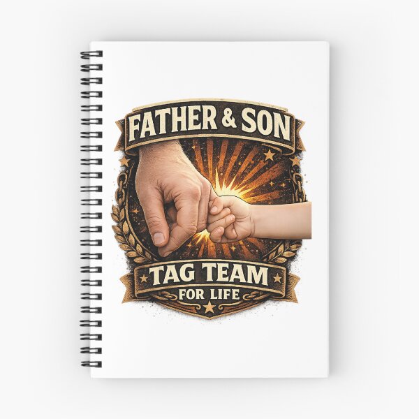 Item preview, Father and Son Tag Team for Life designed and sold by Virtue Village Kids.