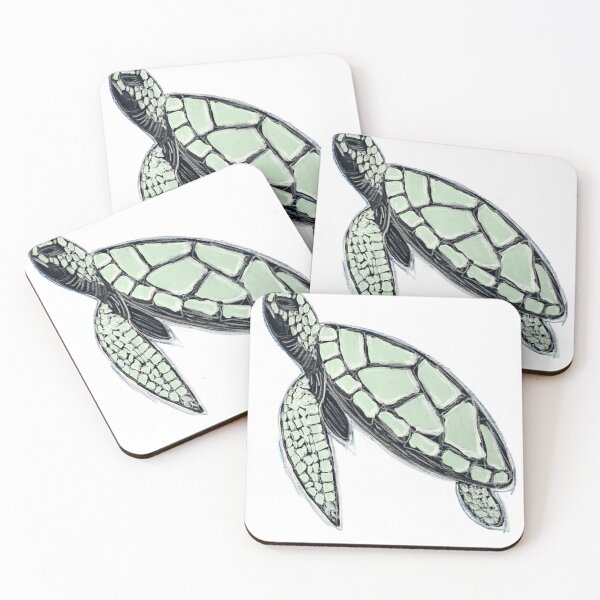 Item preview, Sea Turtle Art Print | Ocean Wall Decor | Coastal Beach Aesthetic | Marine Life Painting | Sea Turtle Illustration | Nautical Home Decor designed and sold by FreckledBliss.