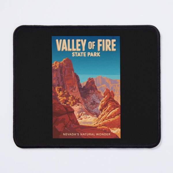 Item preview, Valley of Fire State Park Travel Poster designed and sold by Matteolundin.