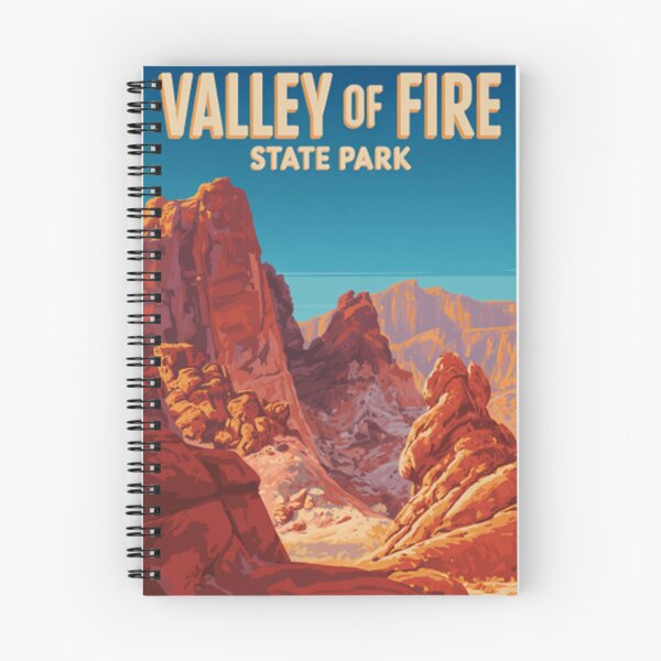 Item preview, Valley of Fire State Park Travel Poster designed and sold by Matteolundin.