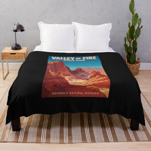 Item preview, Valley of Fire State Park Travel Poster designed and sold by Matteolundin.