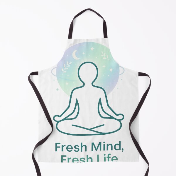 Item preview, Fresh Mind Meditation Art designed and sold by Velvet-motive.