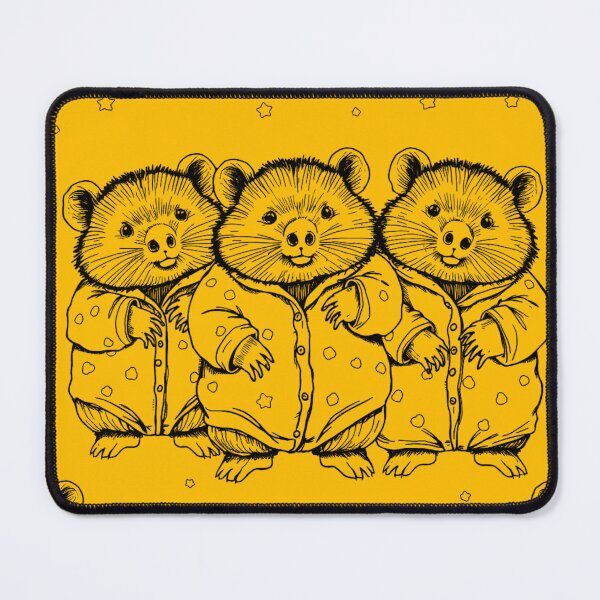 Item preview, Cute Wombats Drawing designed and sold by pUNKnown.