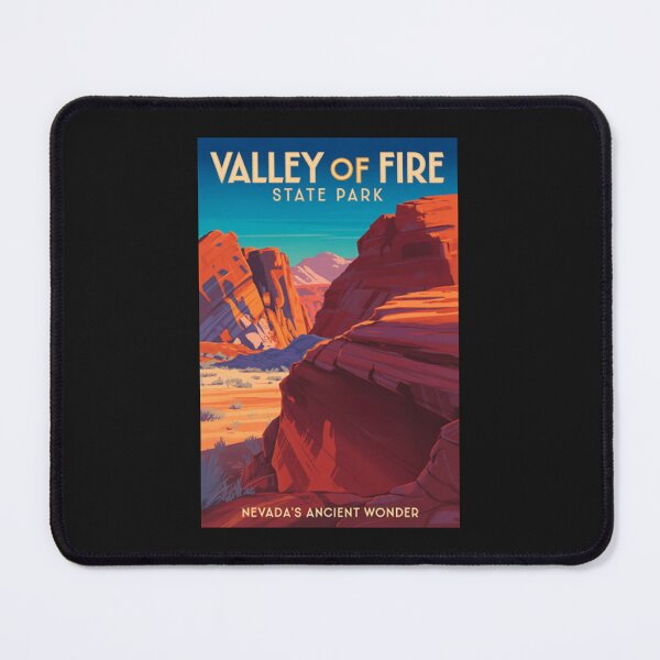 Item preview, Valley of Fire State Park Travel Poster designed and sold by Matteolundin.