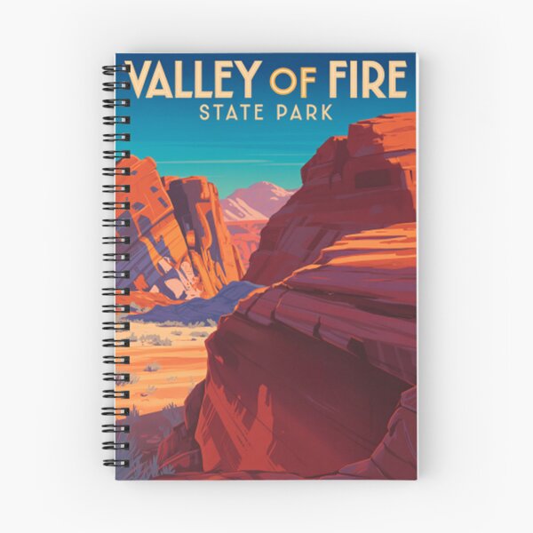 Item preview, Valley of Fire State Park Travel Poster designed and sold by Matteolundin.
