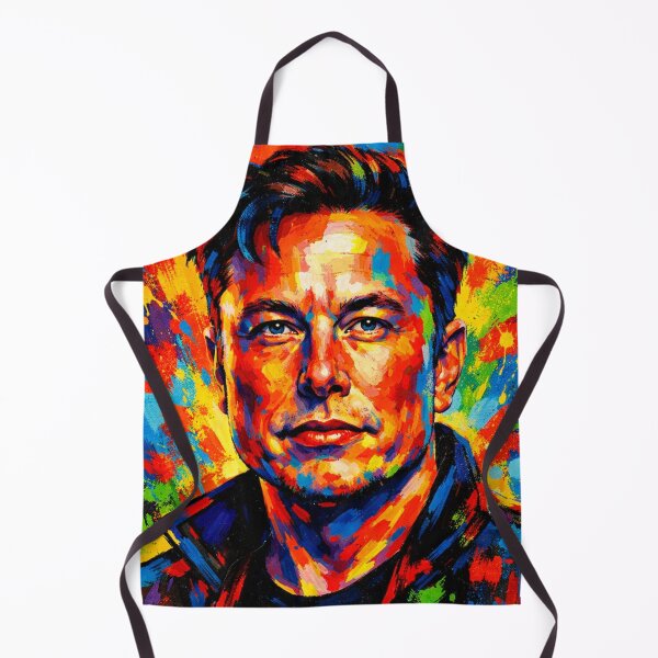 Item preview, Bold pop art Elon Musk designed and sold by AndreBarnard.