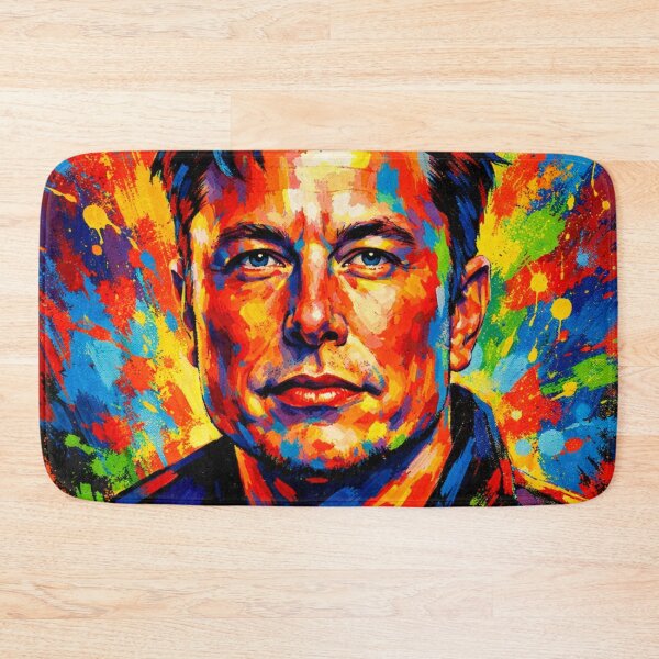 Item preview, Bold pop art Elon Musk designed and sold by AndreBarnard.