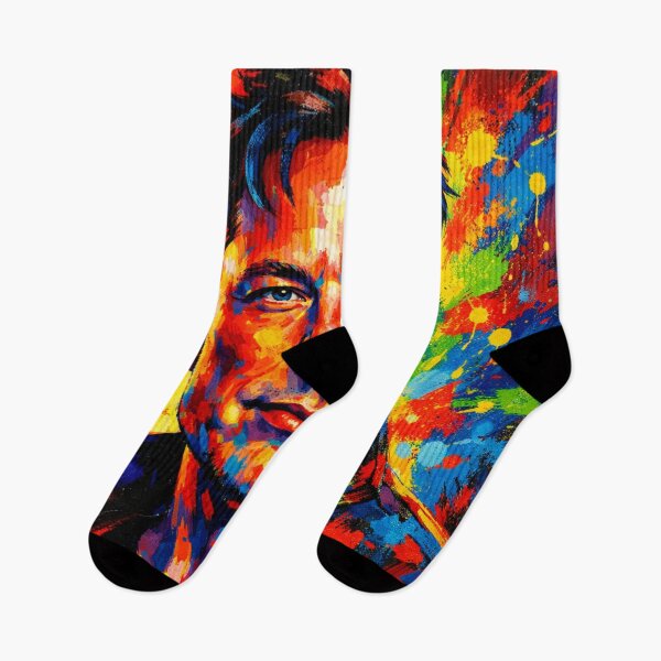 Item preview, Bold pop art Elon Musk designed and sold by AndreBarnard.