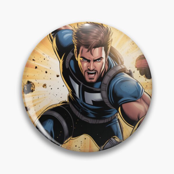 Item preview, Explosion Hero: High-Impact Action Movie T-Shirt Design designed and sold by SJTShirts.