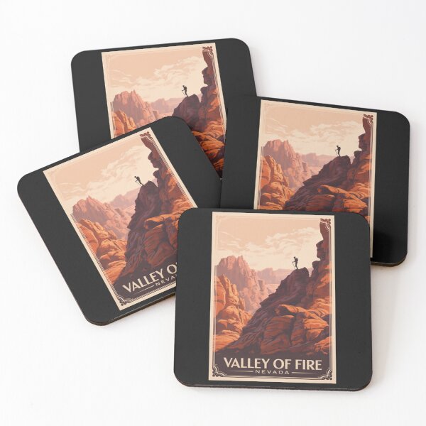 Item preview, Valley of Fire State Park Travel Poster designed and sold by Matteolundin.