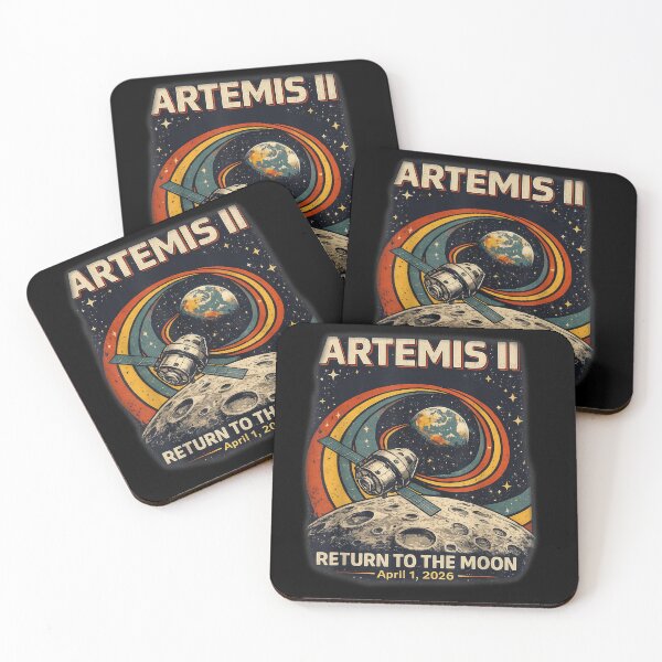 Item preview, Artemis II Rocket Space Launch Back to The Moon Mission 2026 designed and sold by ZalcArtStore.