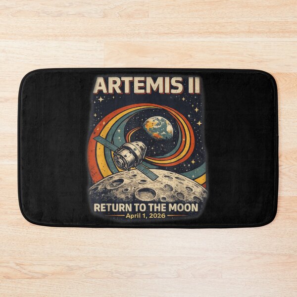Item preview, Artemis II Rocket Space Launch Back to The Moon Mission 2026 designed and sold by ZalcArtStore.