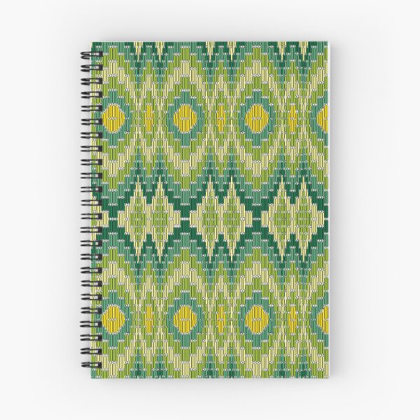 Item preview, Green bargello pattern designed and sold by Poplartree.