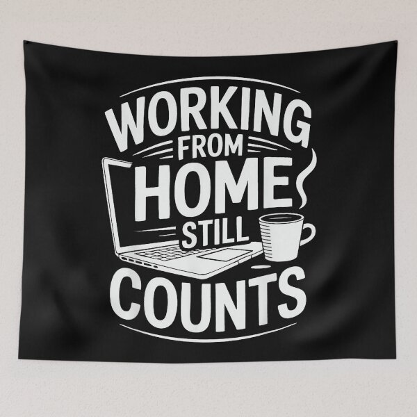 Item preview, Home Office Humour Work Home Funny Design designed and sold by JamesARager.