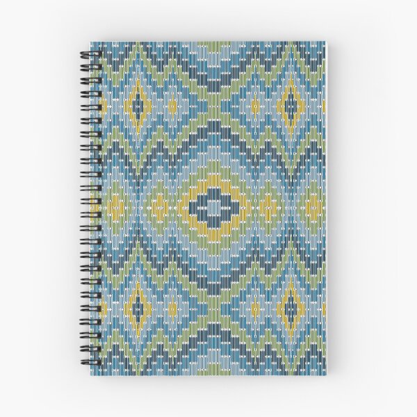 Item preview, Blue bargello pattern  designed and sold by Poplartree.