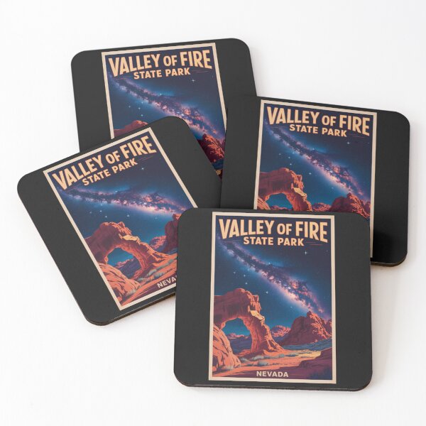Item preview, Valley of Fire State Park Travel Poster designed and sold by Matteolundin.