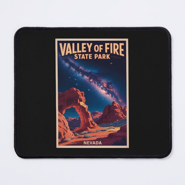 Item preview, Valley of Fire State Park Travel Poster designed and sold by Matteolundin.