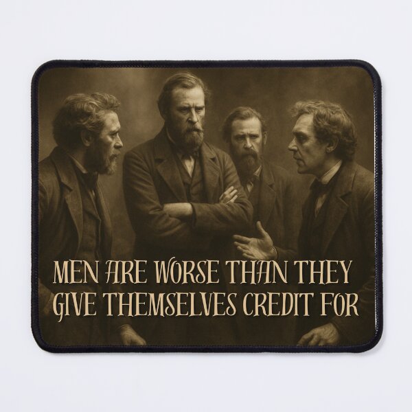 Item preview, Men are just men. designed and sold by Stickertariat.